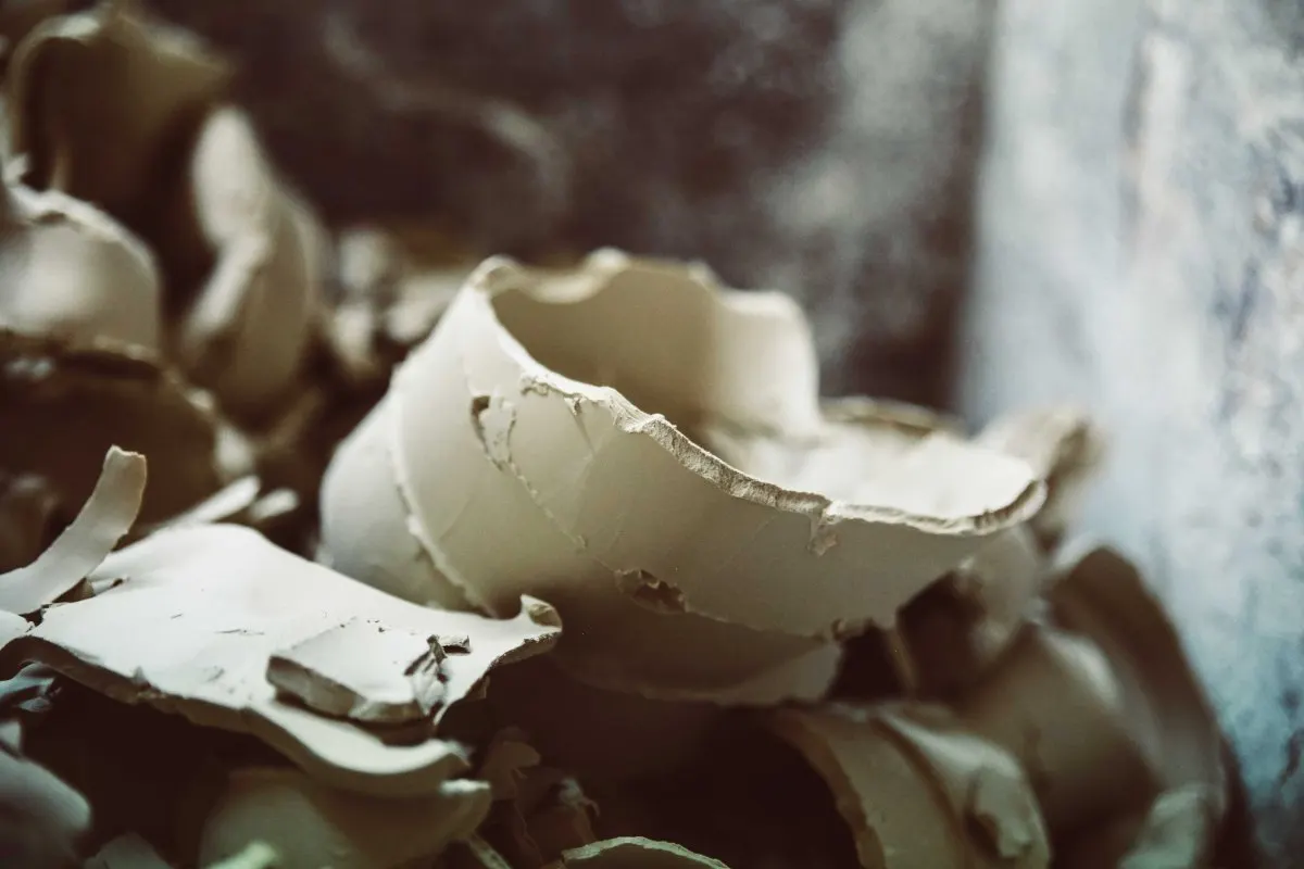 Mezi suroviny lze zařadit také neznečištěný odpad z výroby porcelánu, který se rozplavuje a znovu používá pro výrobu porcelánové hmoty.